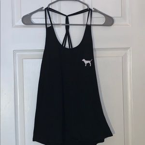 Black tank top